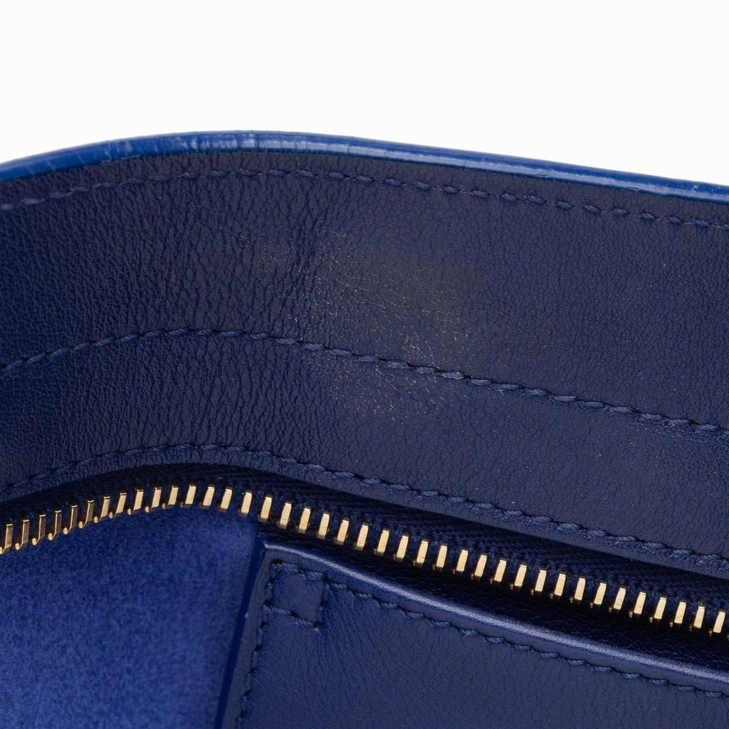 Saint Laurent Calfskin Cabas Chyc Small Tote