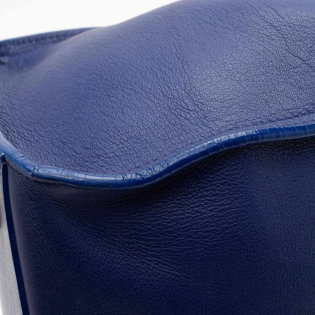 Saint Laurent Calfskin Cabas Chyc Small Tote