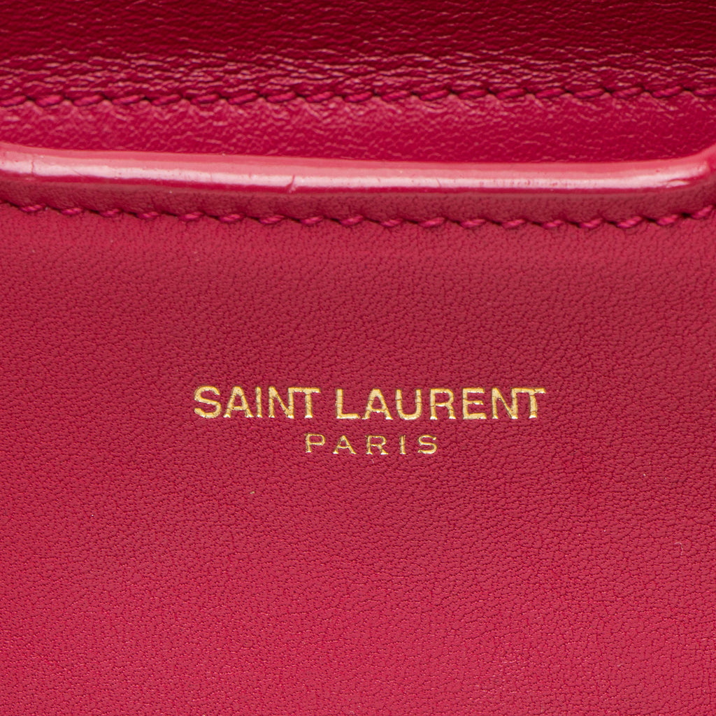 Saint Laurent Calfskin Classic Cabas Y Small Tote