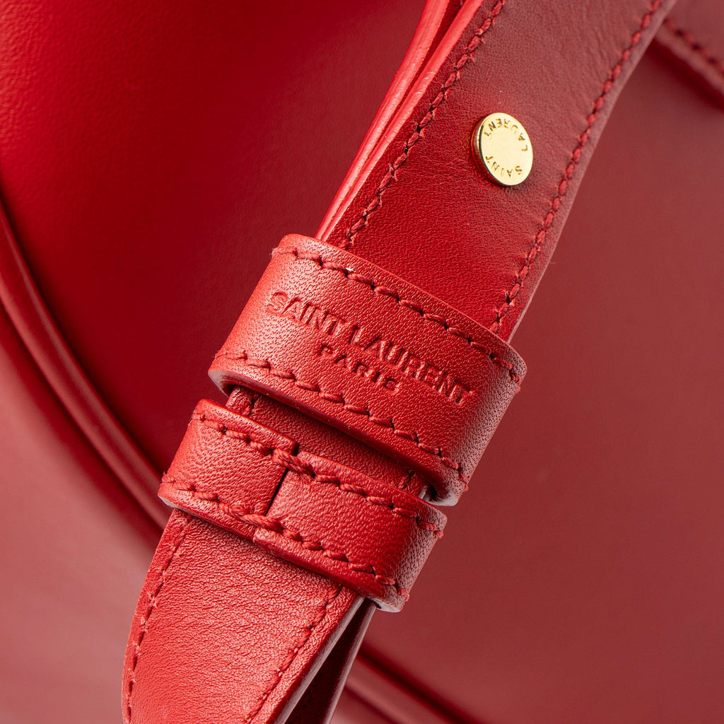 Saint Laurent Calfskin Duffle 6 Satchel