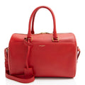 Saint Laurent Calfskin Duffle 6 Satchel