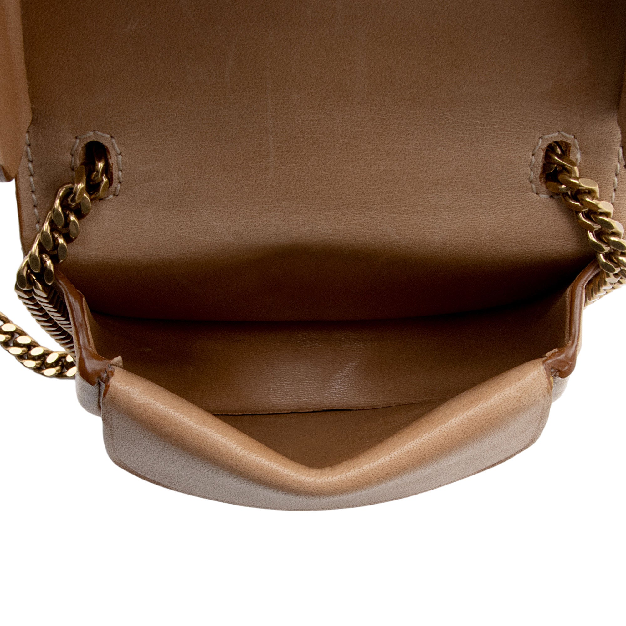 Saint Laurent Calfskin Kaia Baby Crossbody (SHF-CaYSWH)