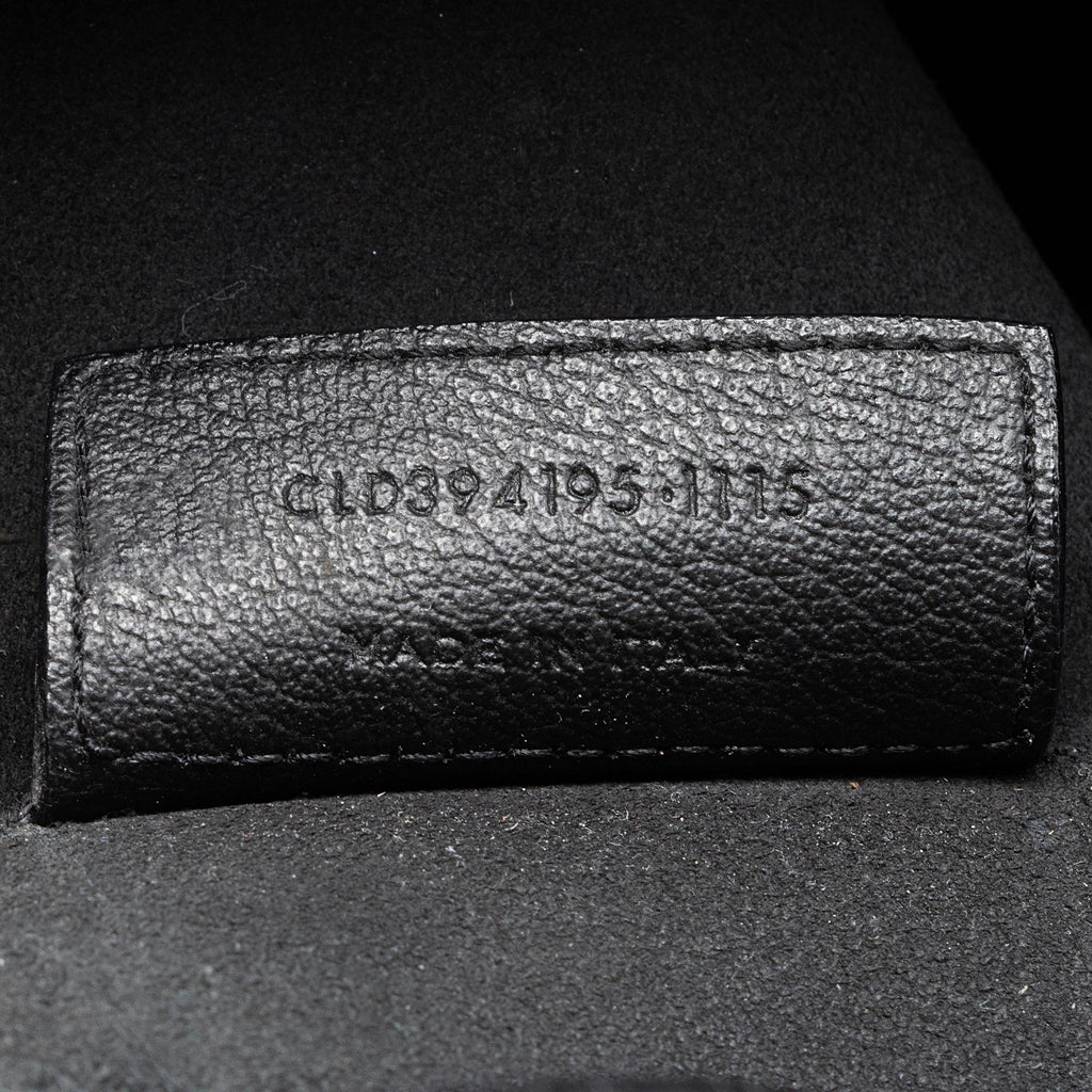 Saint Laurent Calfskin Large Shopping Tote (SHF-22494)