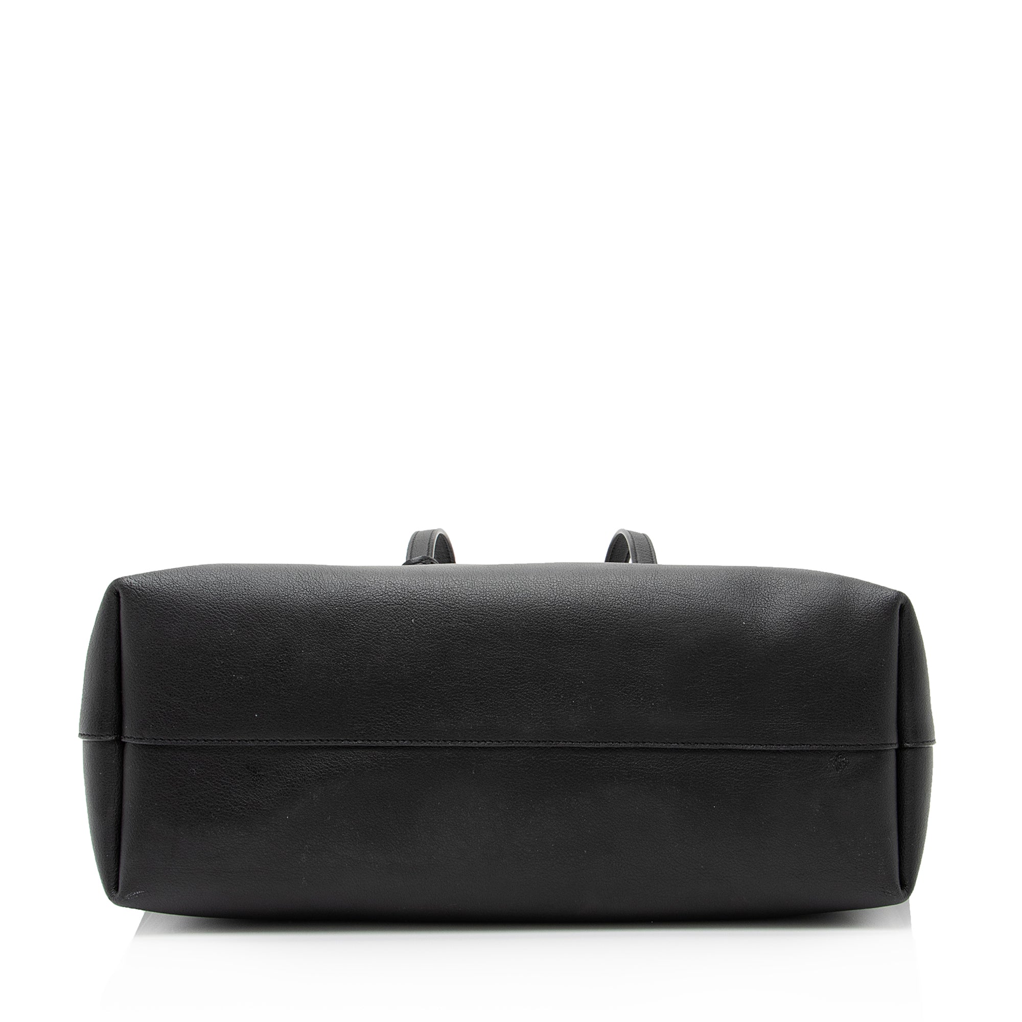Saint Laurent Calfskin Large Shopping Tote (SHF-23053)