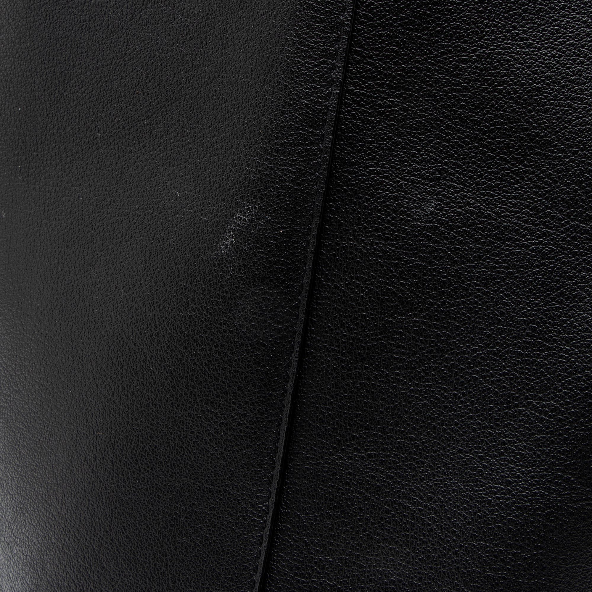 Saint Laurent Calfskin Large Shopping Tote (SHF-23053)