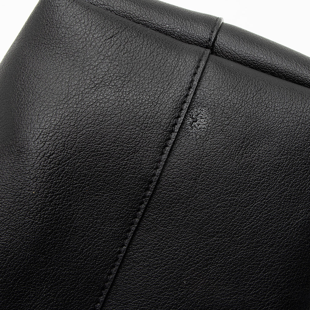 Saint Laurent Calfskin Large Shopping Tote (SHF-23053)