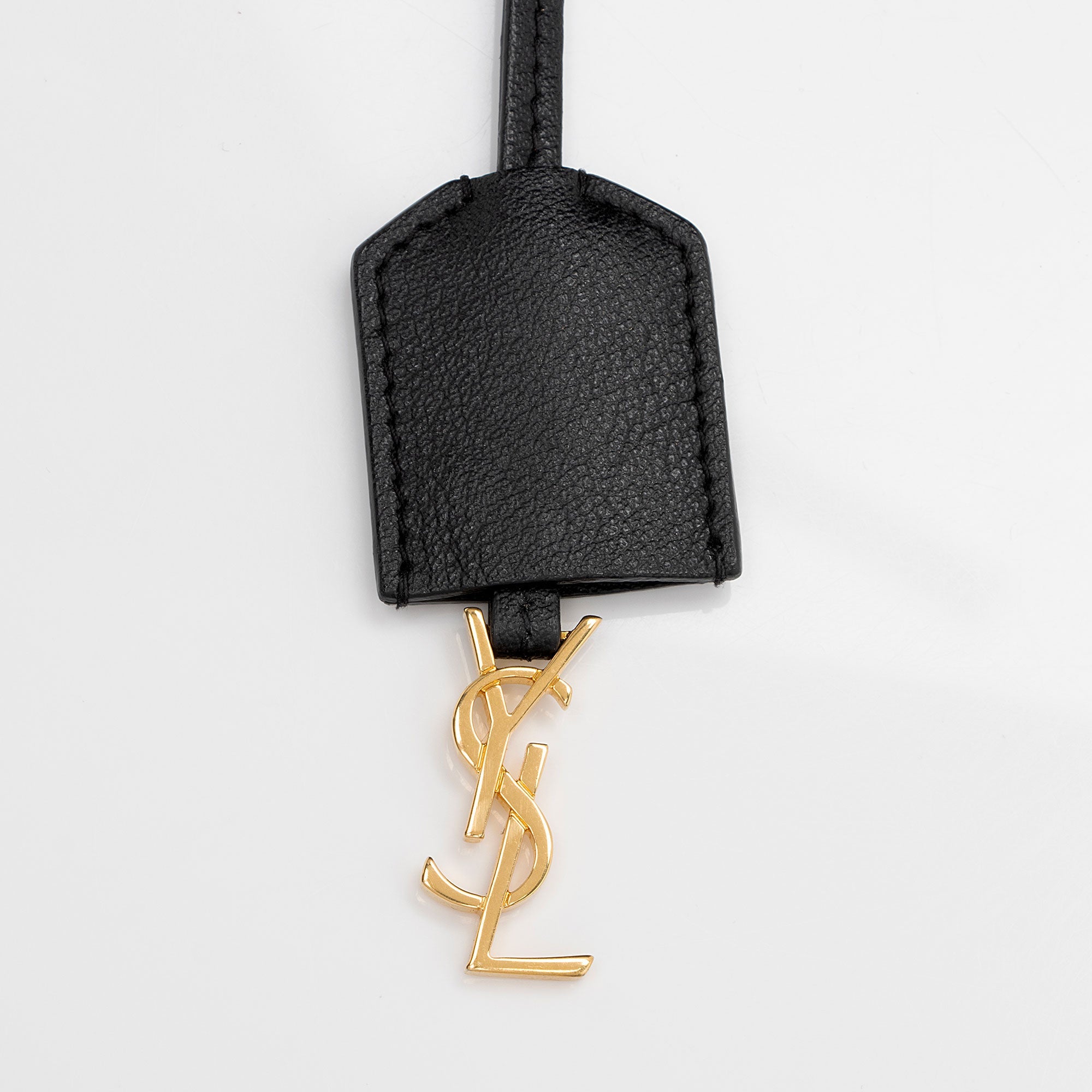 Saint Laurent Calfskin Large Shopping Tote (SHF-wdJx5S)