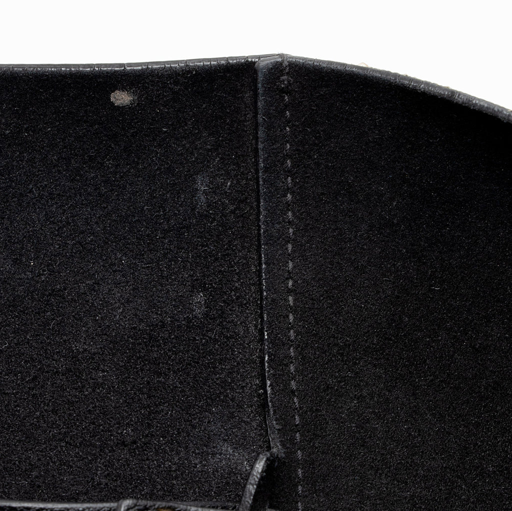 Saint Laurent Calfskin Large Shopping Tote (SHF-wdJx5S)