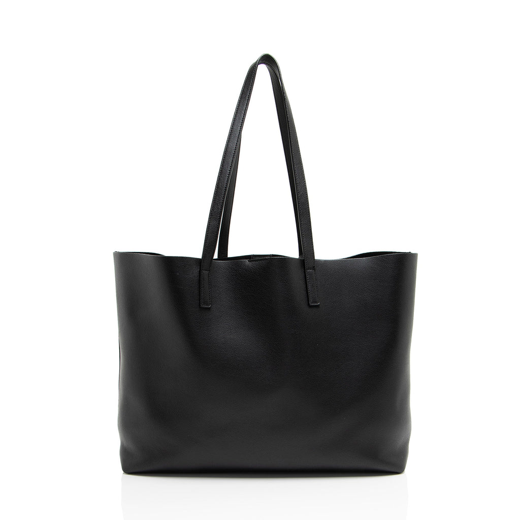 Saint Laurent Calfskin Large Shopping Tote