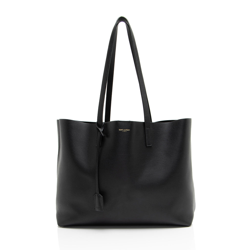 Saint Laurent Calfskin Large Shopping Tote