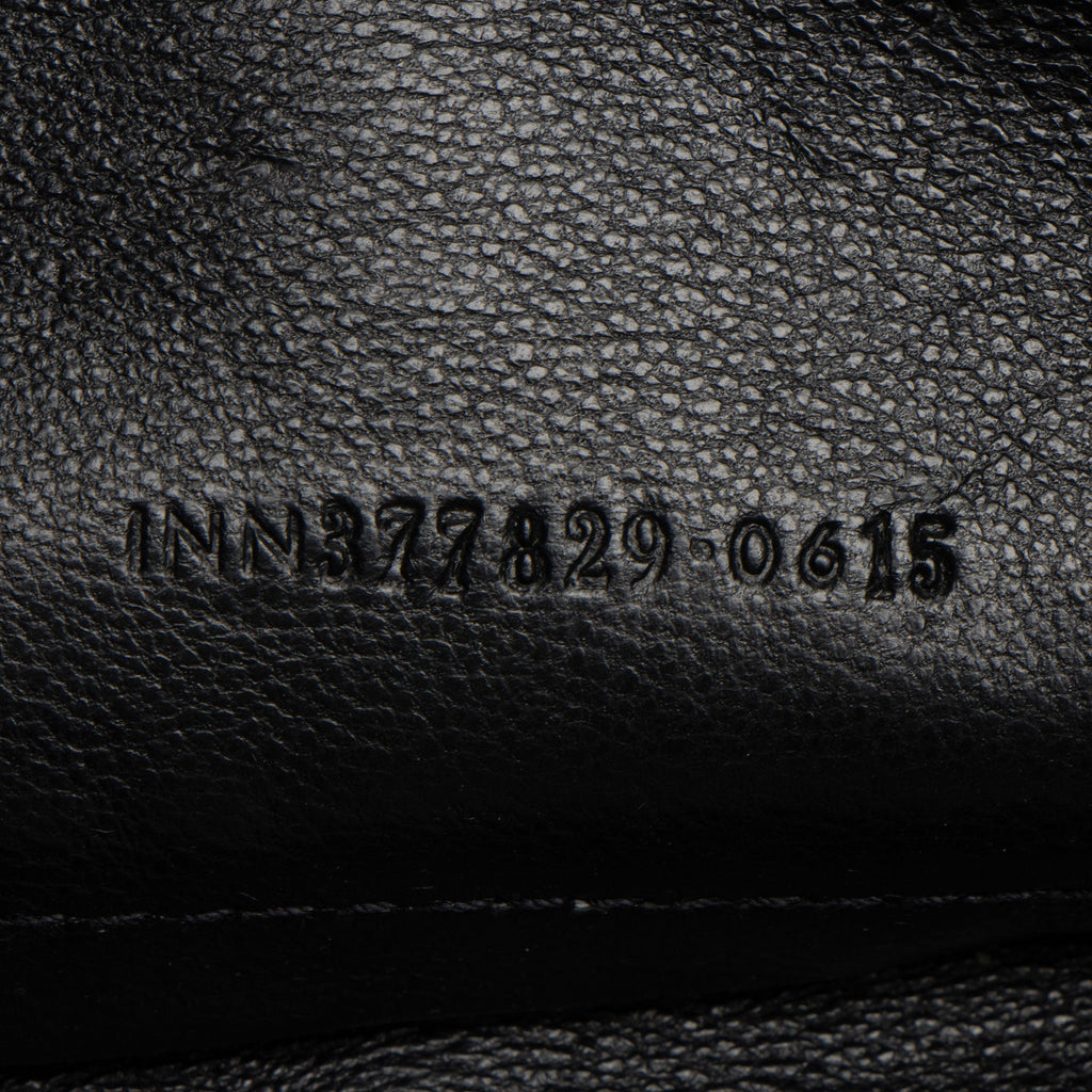 Saint Laurent Calfskin Lipstick Monogram Wallet on Chain