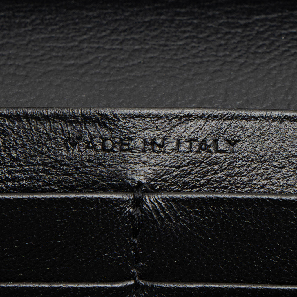 Saint Laurent Calfskin Lipstick Monogram Wallet on Chain