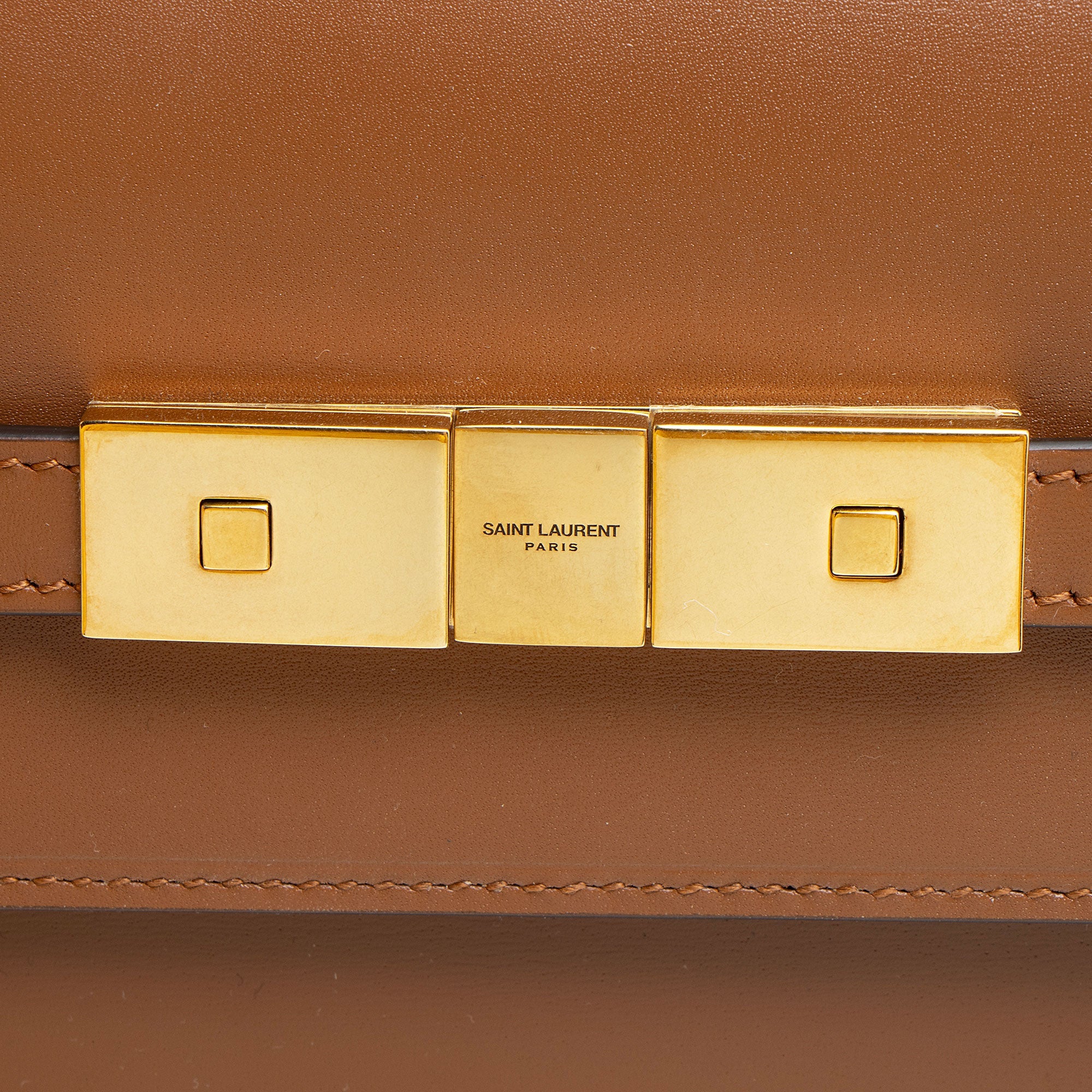 Saint Laurent Calfskin Manhattan Small Shoulder Bag