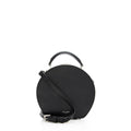 Saint Laurent Calfskin Mica Medium Hat Box Bag (SHF-19830)