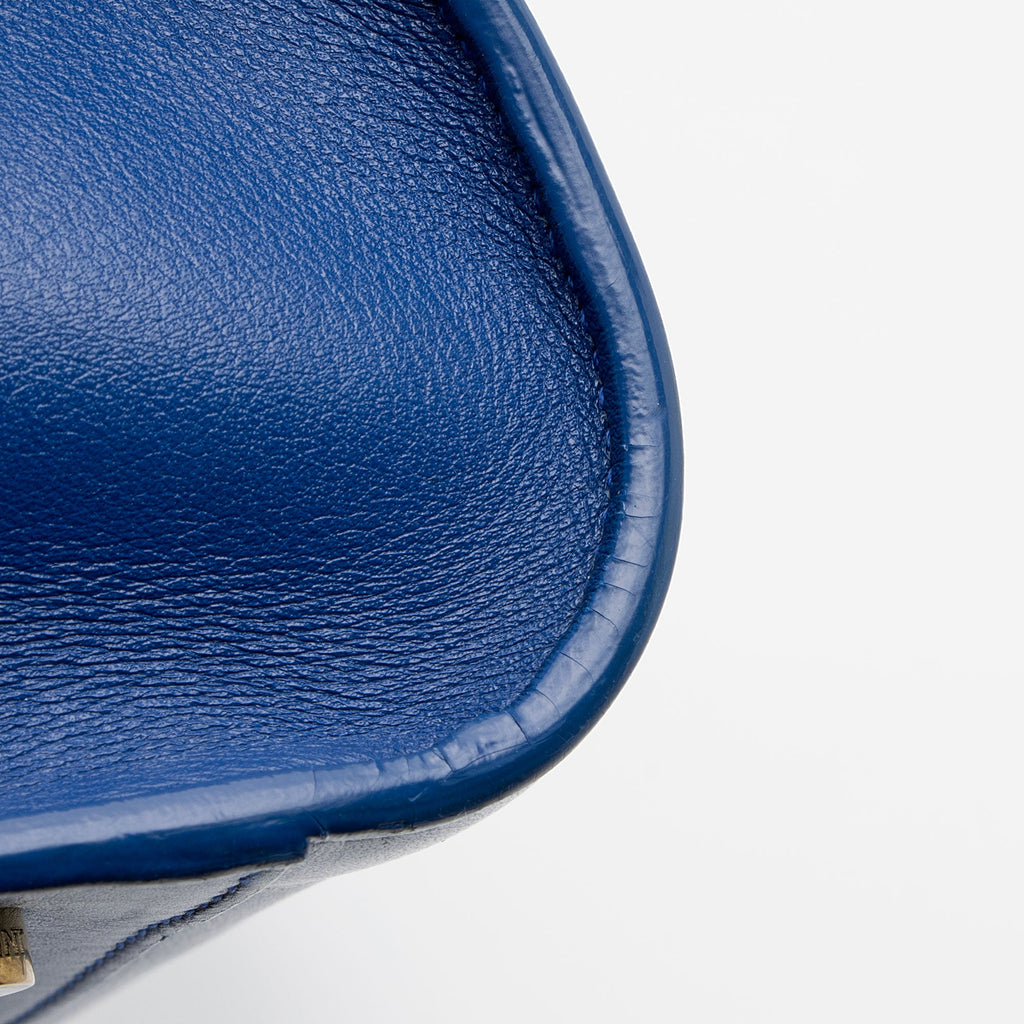 Saint Laurent Calfskin Monogram Baby Cabas Tote