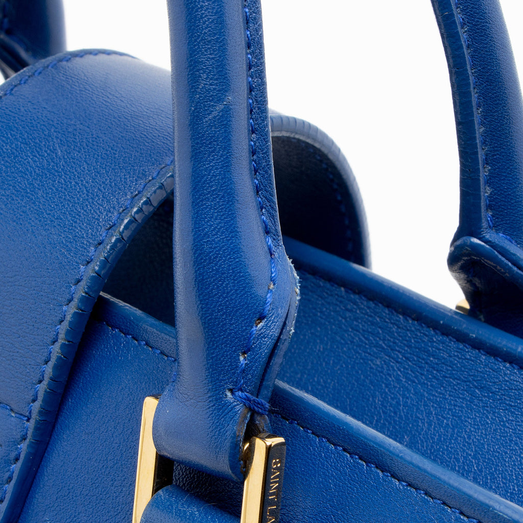Saint Laurent Calfskin Monogram Baby Cabas Tote