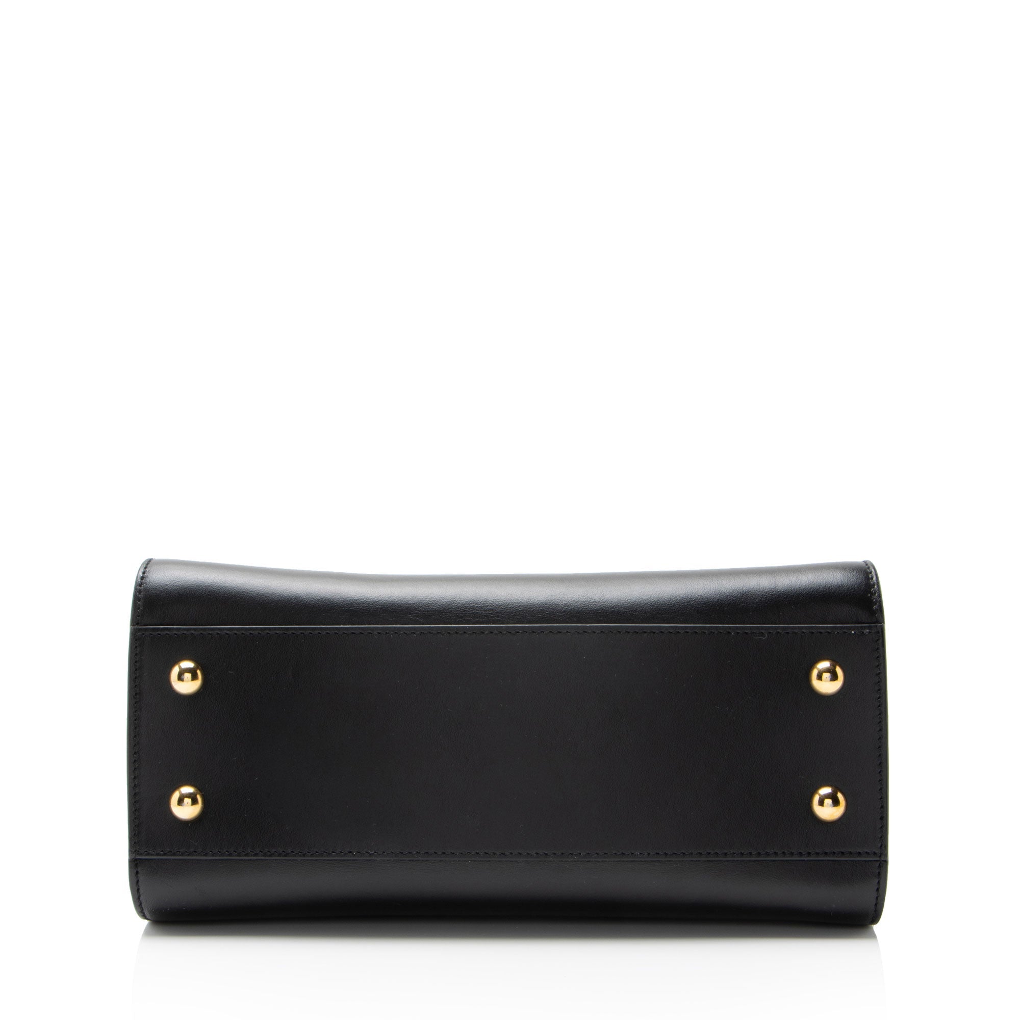 Saint Laurent Calfskin Monogram Baby Cabas Tote