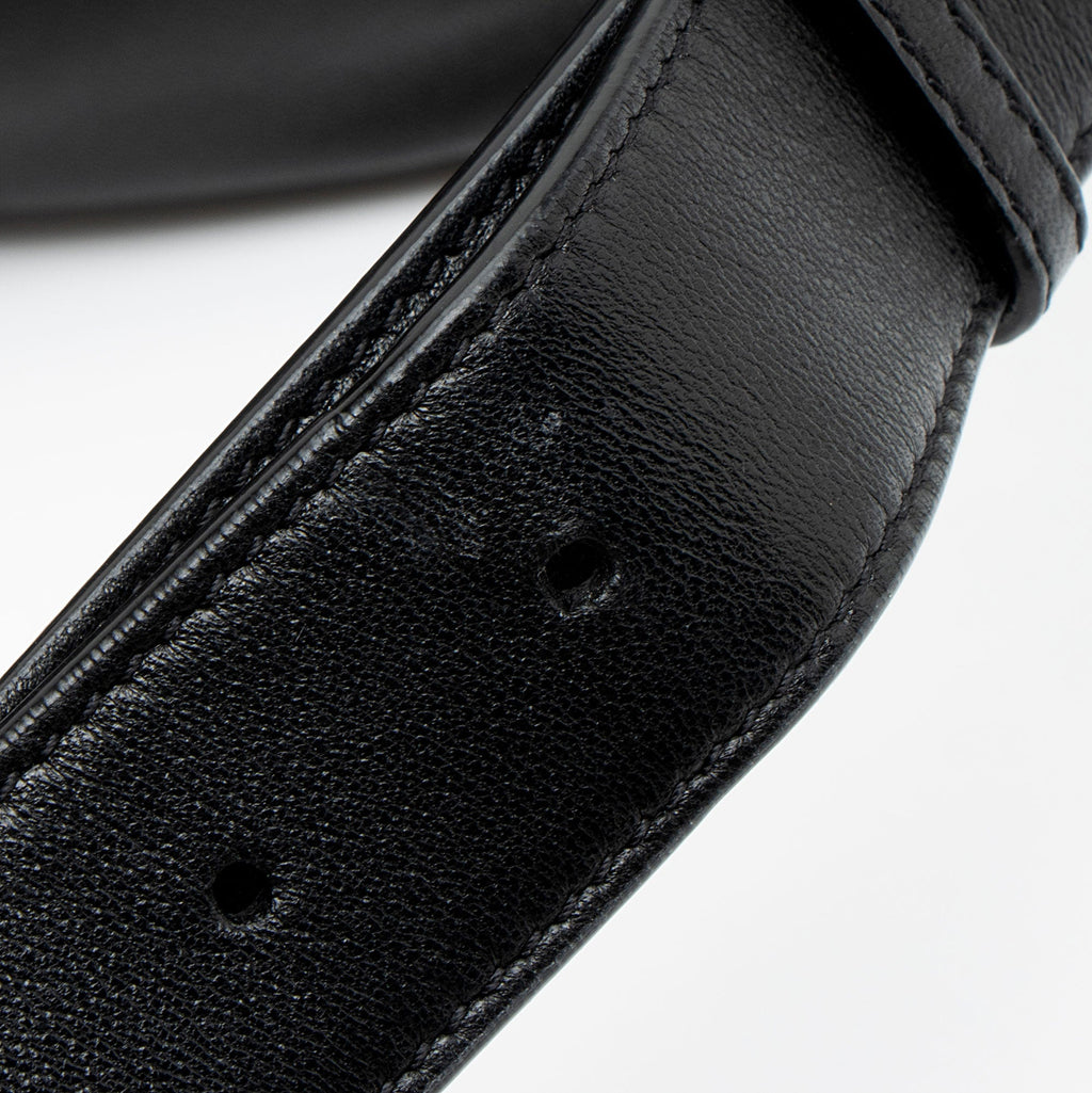 Saint Laurent Calfskin Monogram Cassandre Classic Belt Bag