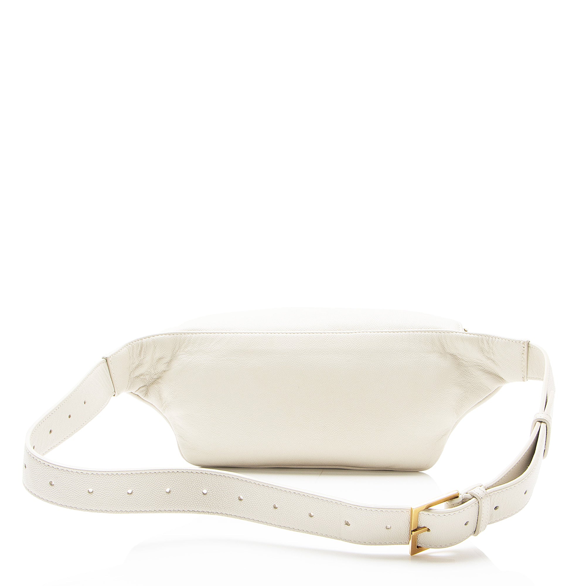 Saint Laurent Calfskin Monogram Cassandre Classic Belt Bag