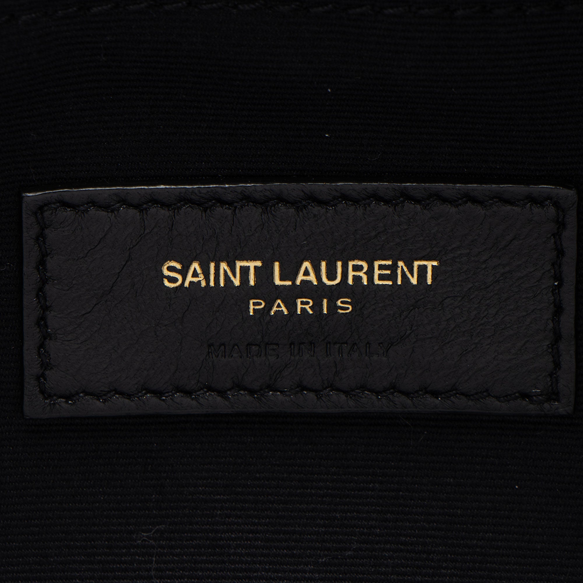 Saint Laurent Calfskin Monogram Cassandre Classic Belt Bag