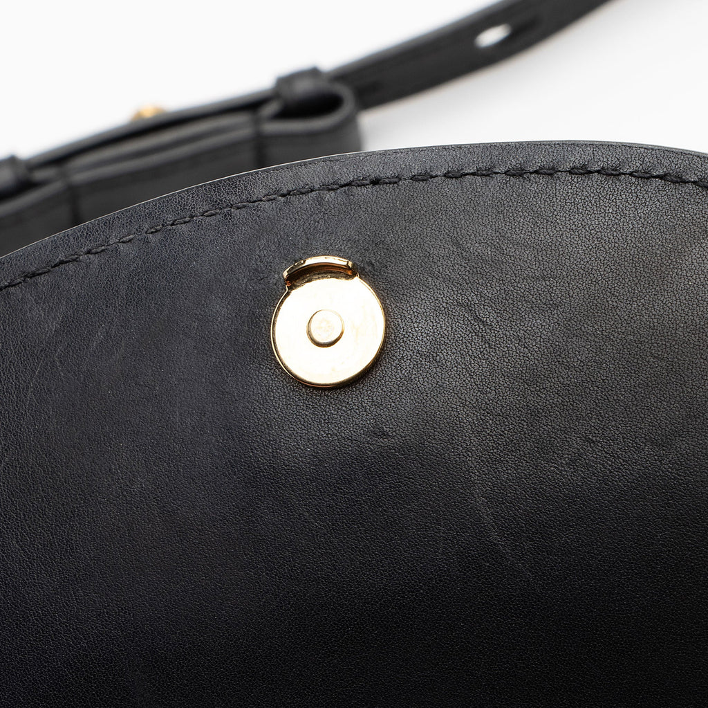 Saint Laurent Calfskin Monogram Kaia Mini Shoulder Bag