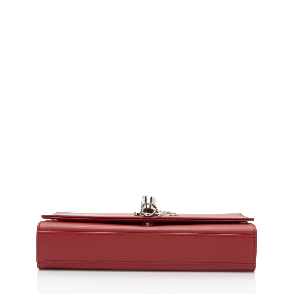 Saint Laurent Calfskin Monogram Kate Tassel Medium Shoulder Bag (SHF-tAqbu4)