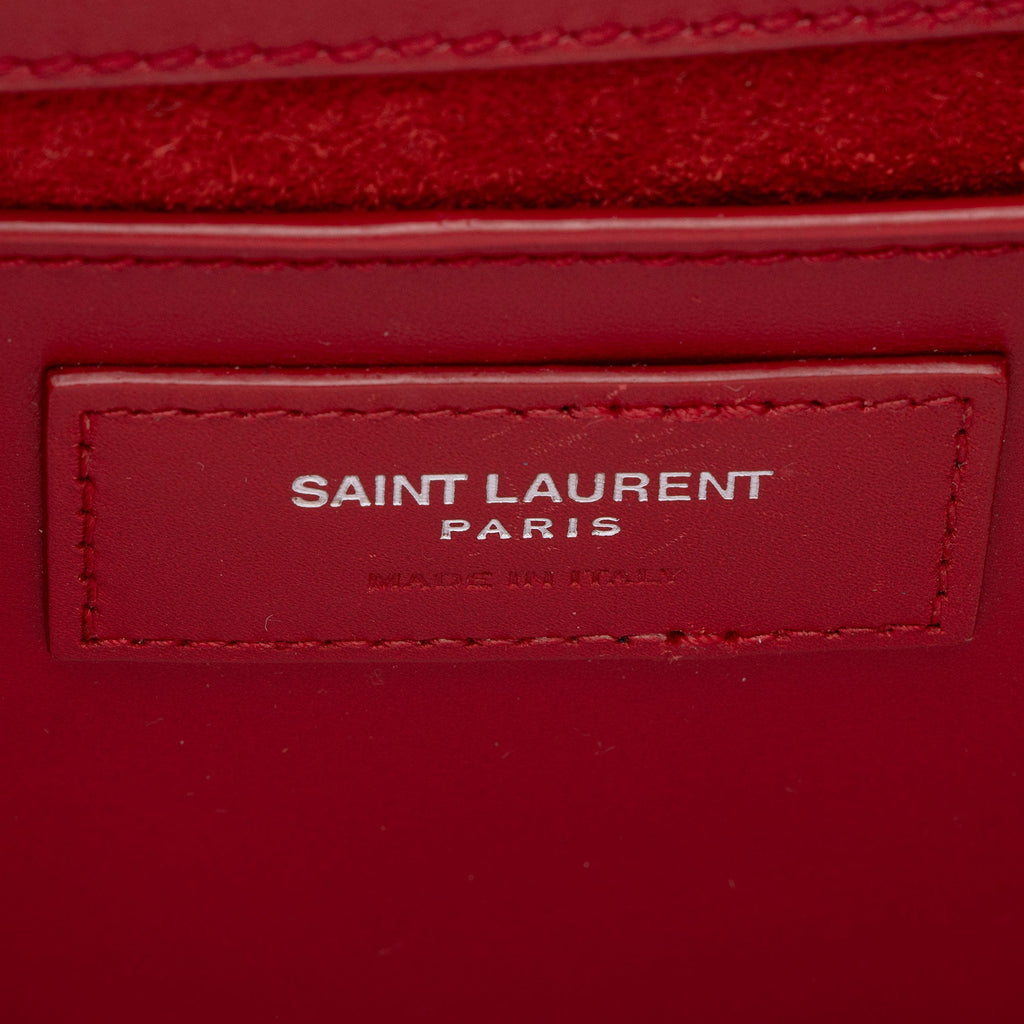 Saint Laurent Calfskin Monogram Kate Tassel Medium Shoulder Bag (SHF-tAqbu4)