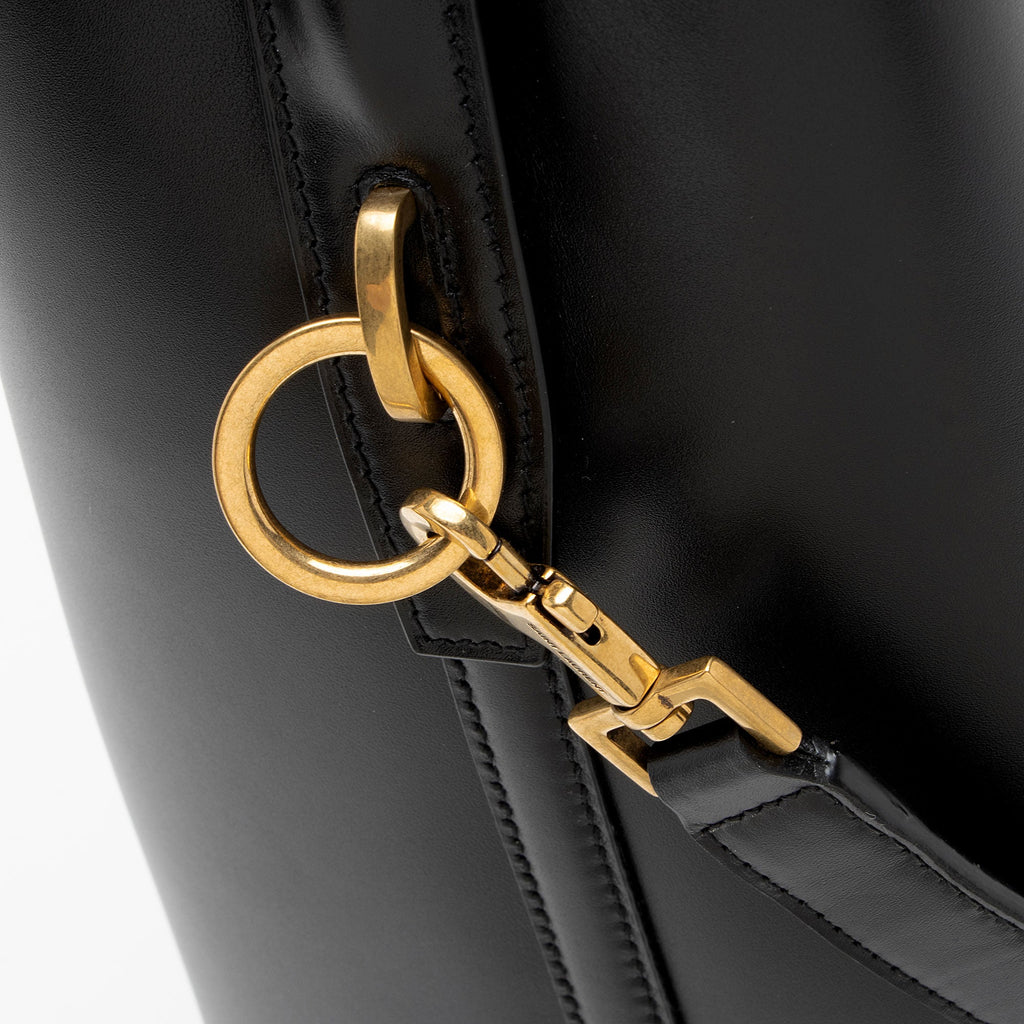 Saint Laurent Calfskin Monogram Le 37 Bucket Bag