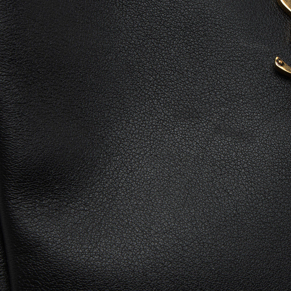 Saint Laurent Calfskin Monogram Le 5 A 7 Small Hobo