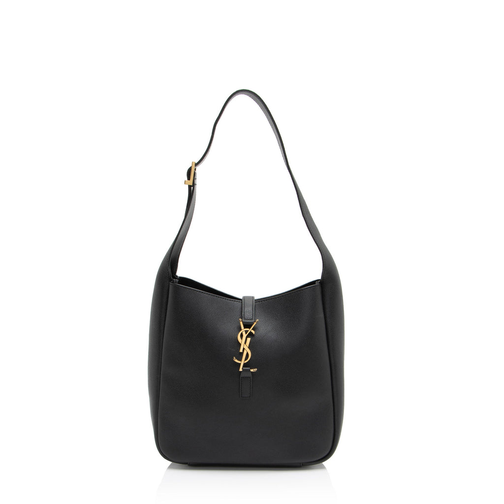 Saint Laurent Calfskin Monogram Le 5 A 7 Small Hobo