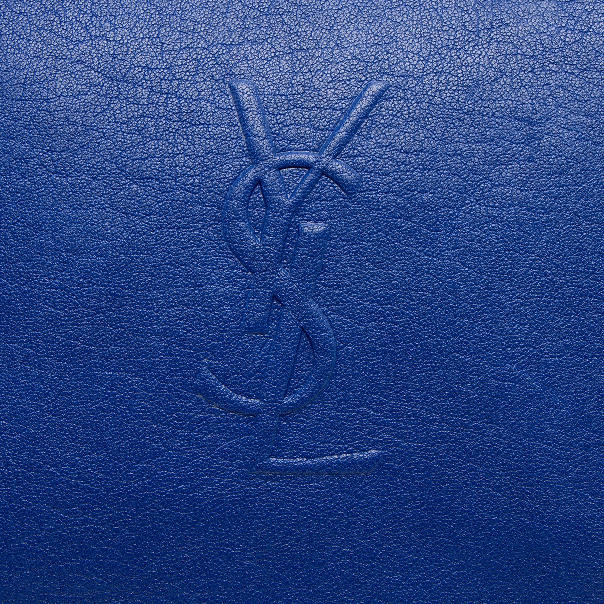 Saint Laurent Calfskin Monogram Lou Camera Bag