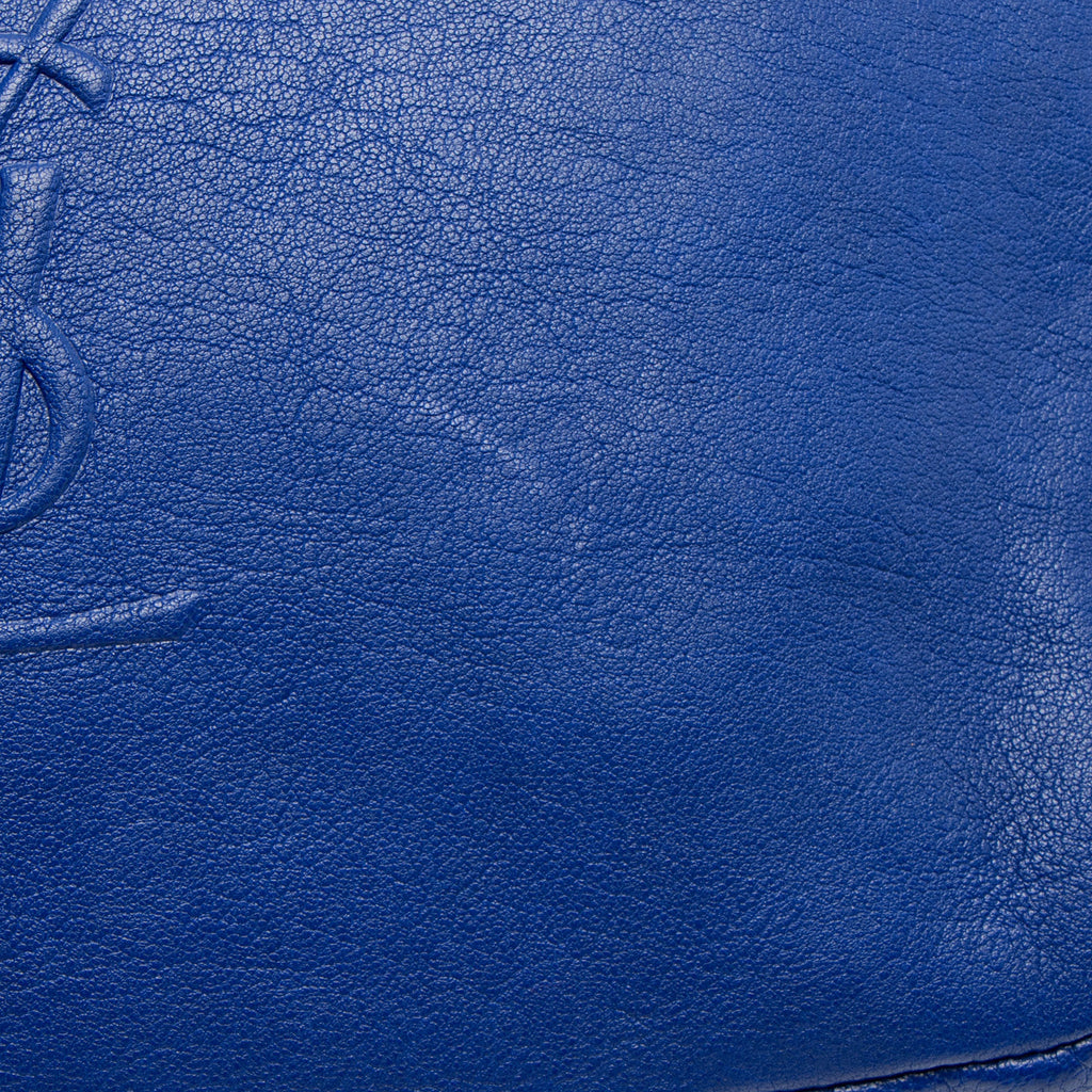 Saint Laurent Calfskin Monogram Lou Camera Bag