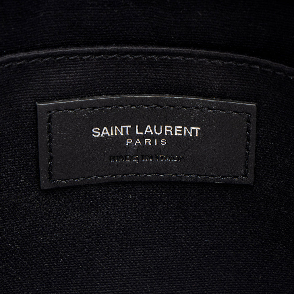 Saint Laurent Calfskin Monogram Lou Camera Bag