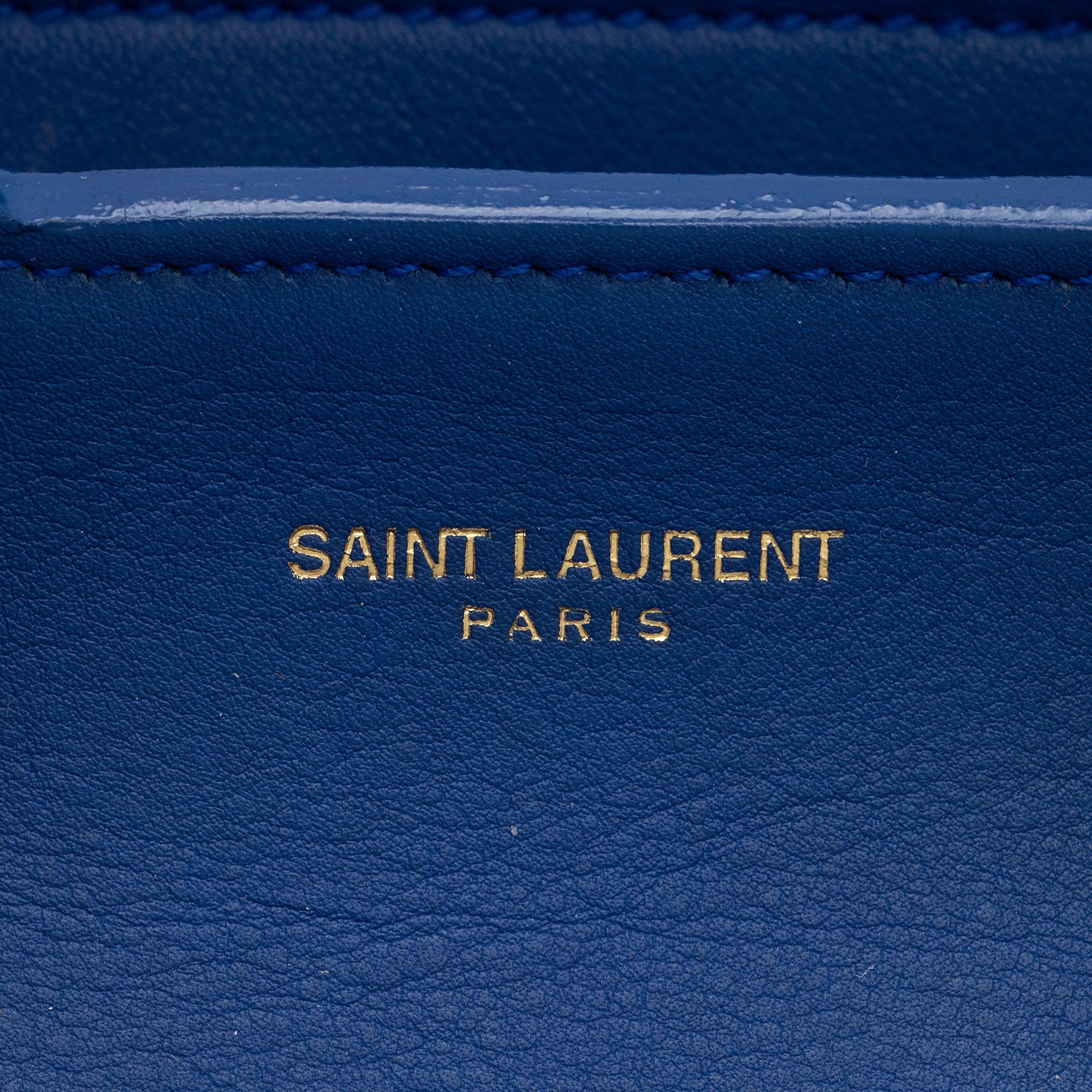 Saint Laurent Calfskin Monogram Medium Cabas Tote (SHF-gfxpGY)