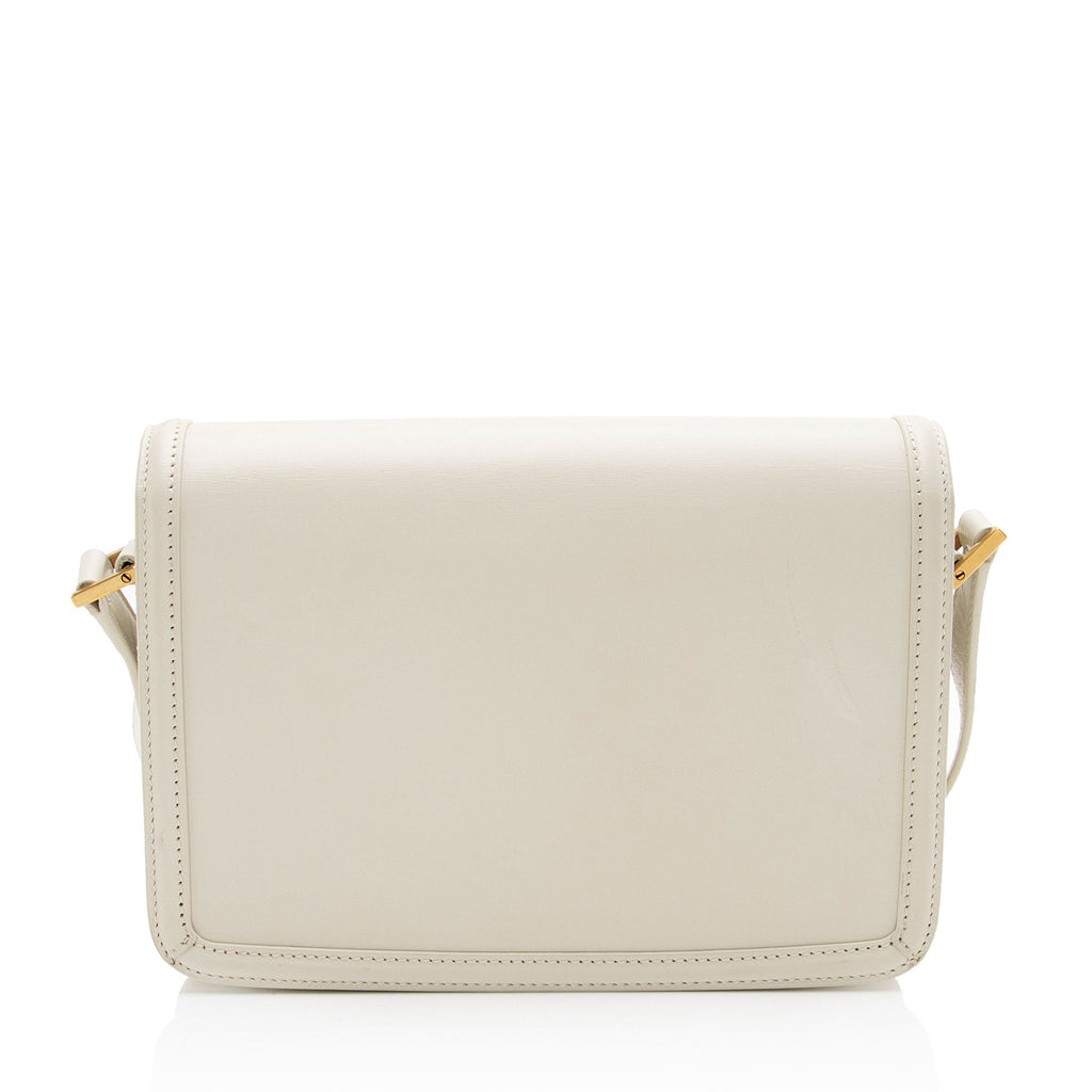 Saint Laurent Calfskin Monogram Solferino Medium Shoulder Bag