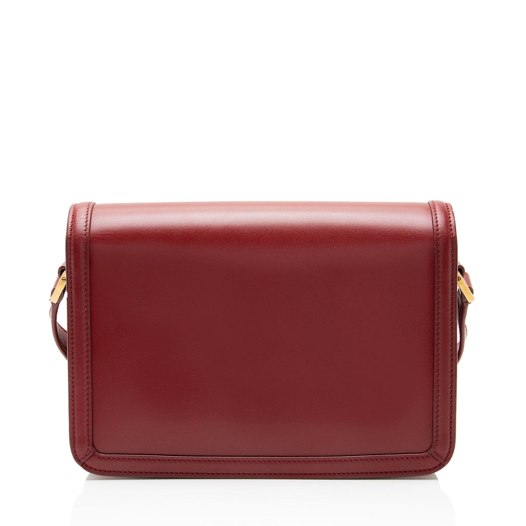 Saint Laurent Calfskin Monogram Solferino Medium Shoulder Bag