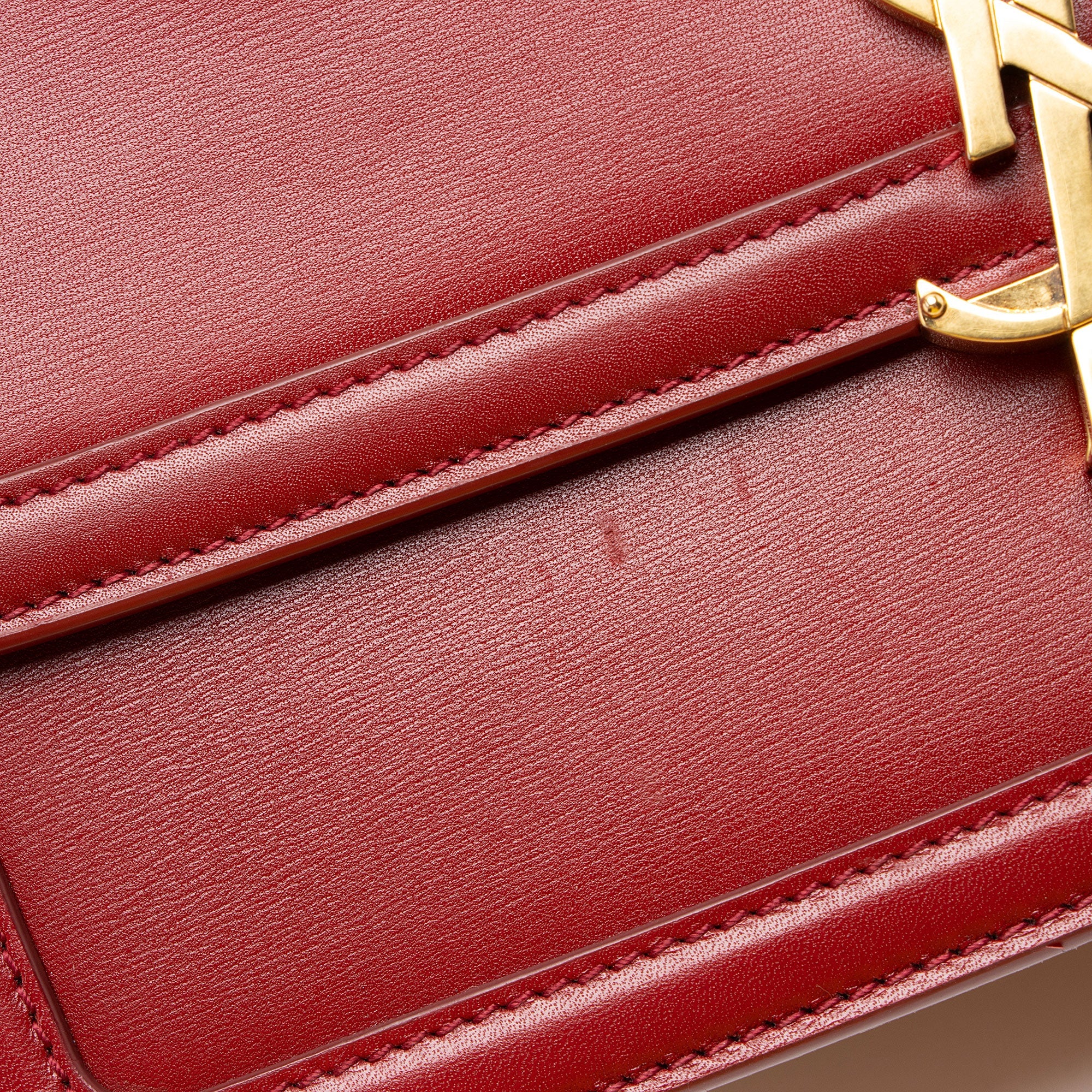Saint Laurent Calfskin Monogram Solferino Medium Shoulder Bag