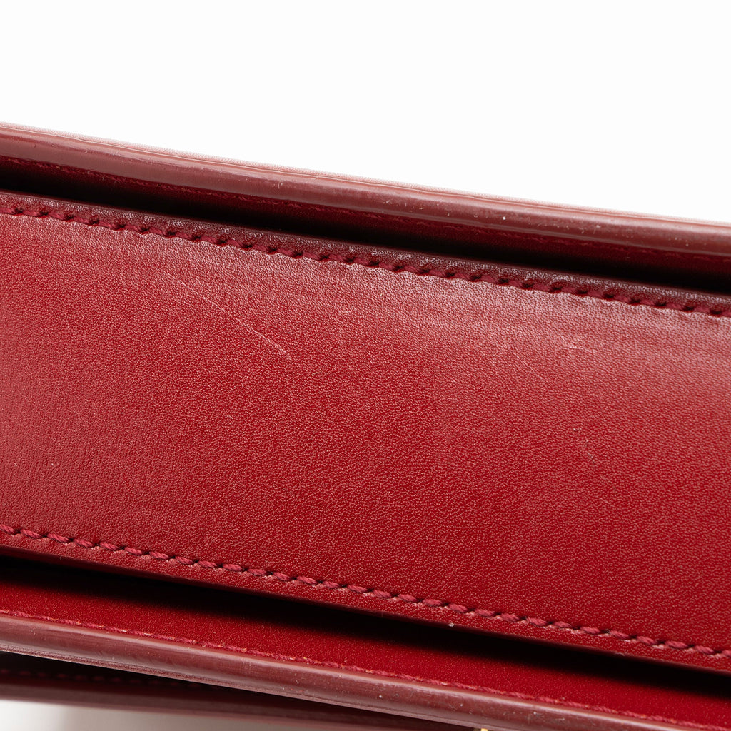 Saint Laurent Calfskin Monogram Solferino Medium Shoulder Bag