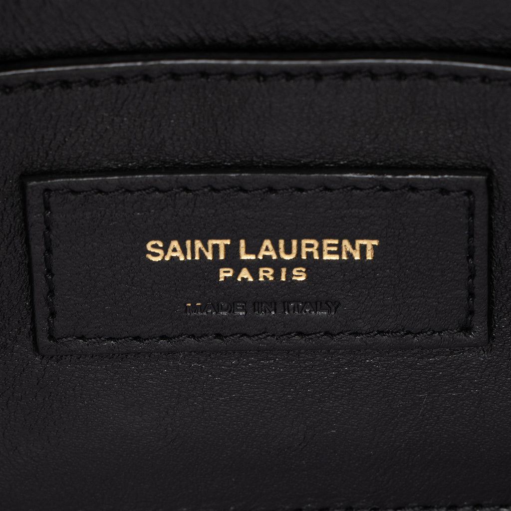 Saint Laurent Calfskin Monogram Solferino Medium Shoulder Bag