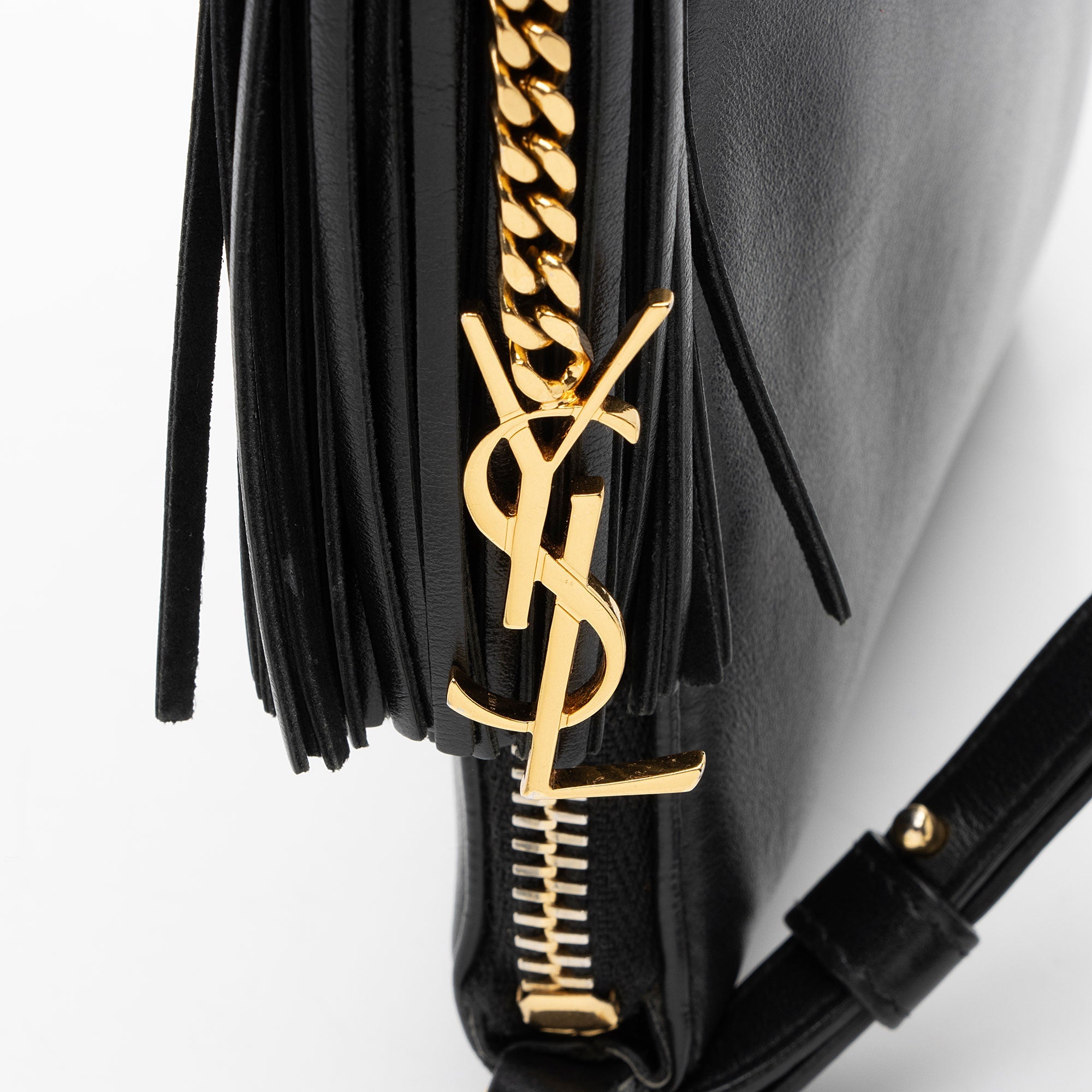 Saint Laurent Calfskin Monogram Teen Small Crossbody