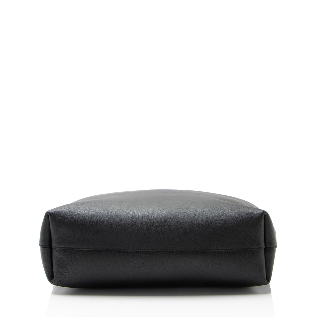 Saint Laurent Calfskin N/S Shopping Tote