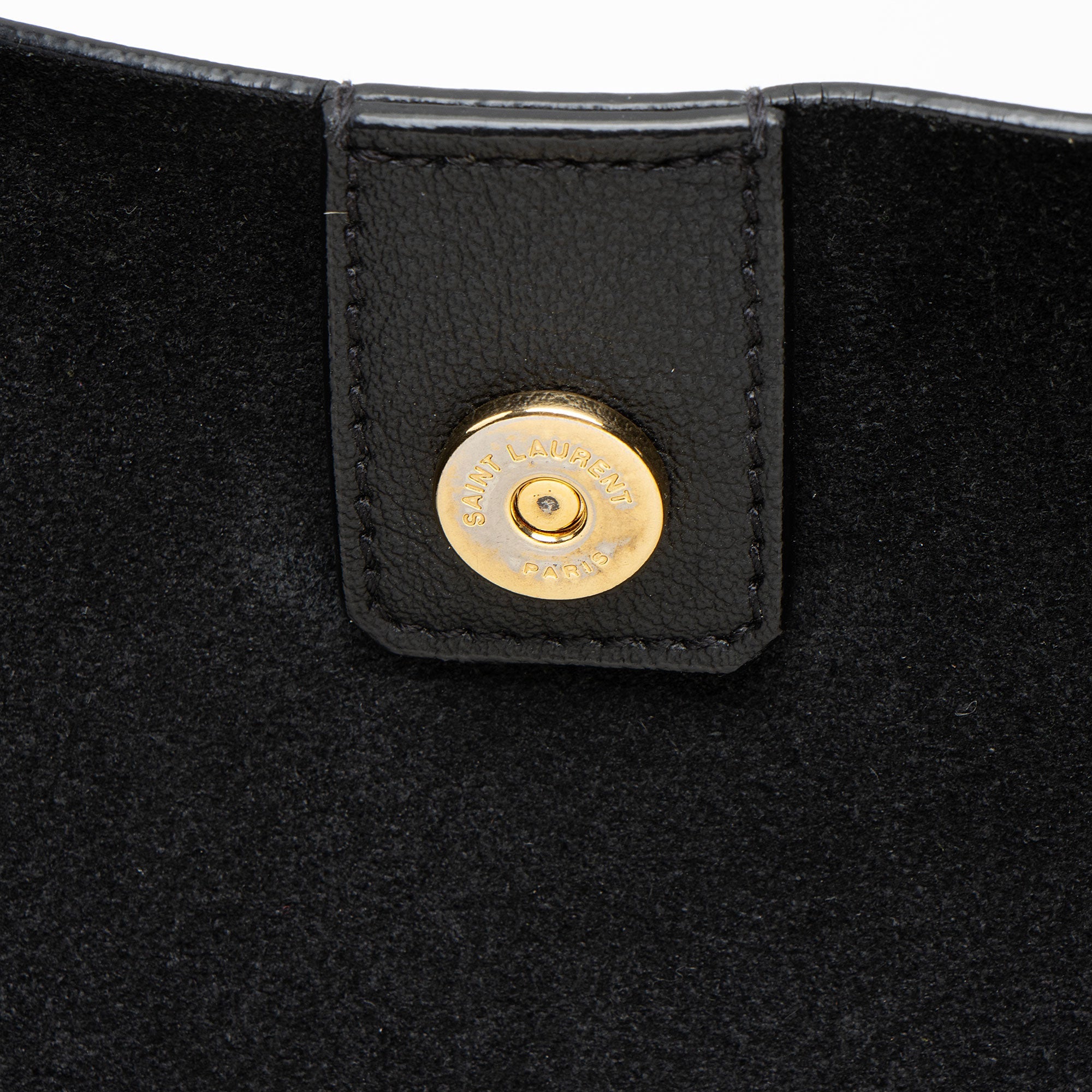 Saint Laurent Calfskin N/S Shopping Tote