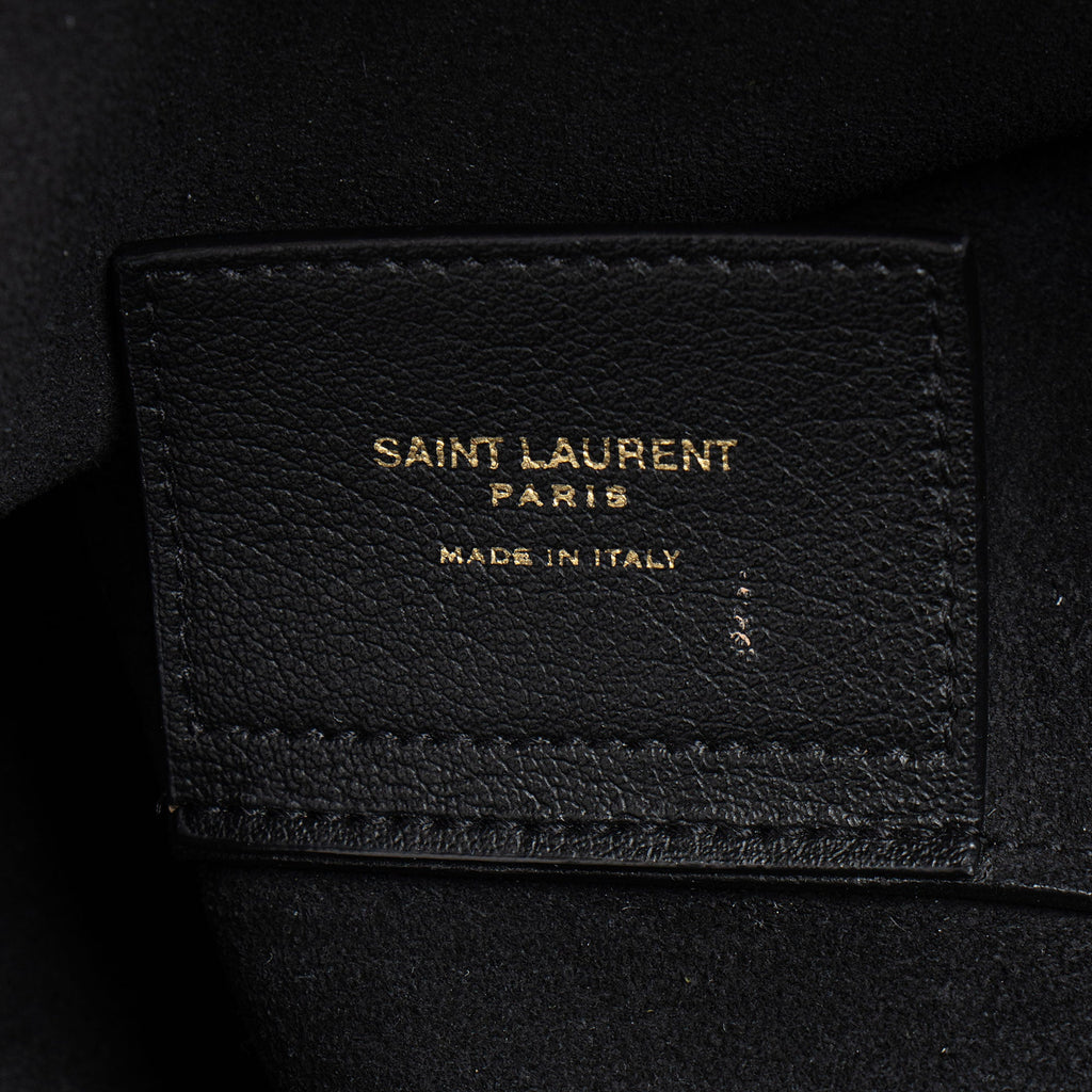 Saint Laurent Calfskin N/S Shopping Tote
