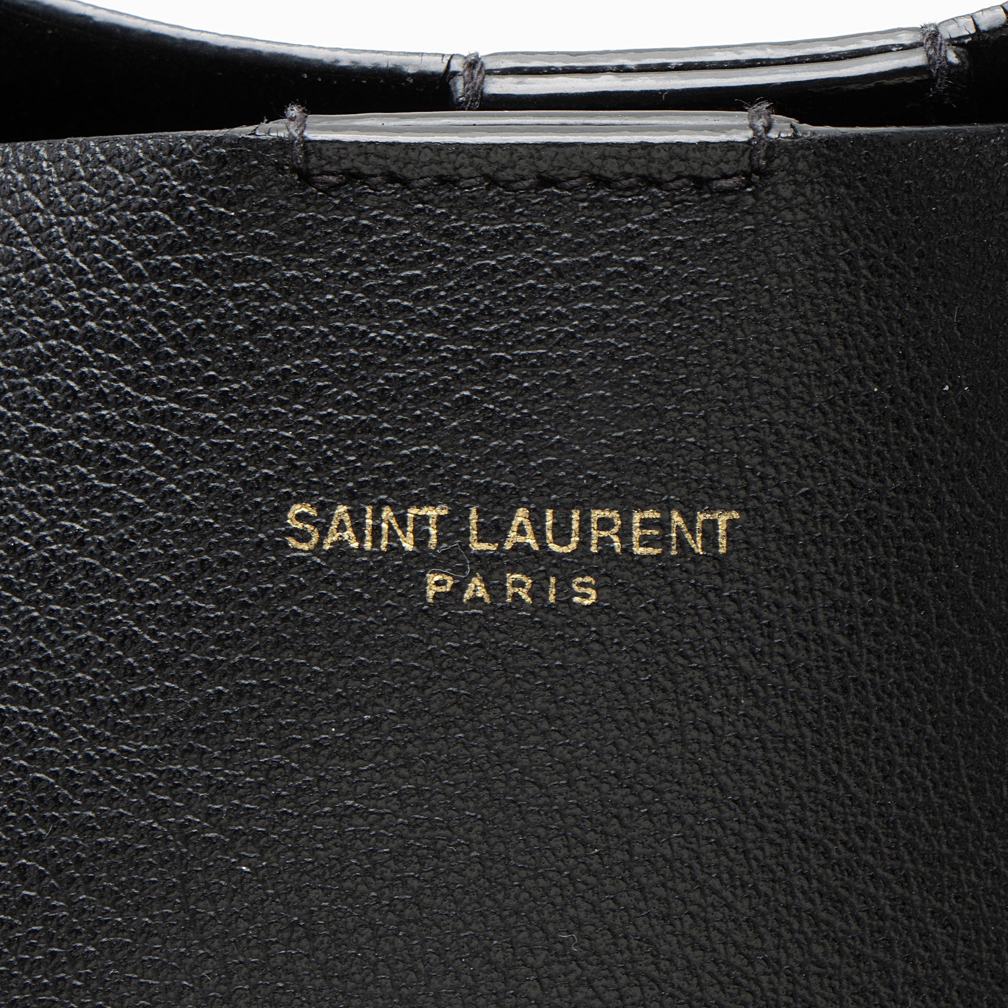 Saint Laurent Calfskin N/S Shopping Tote