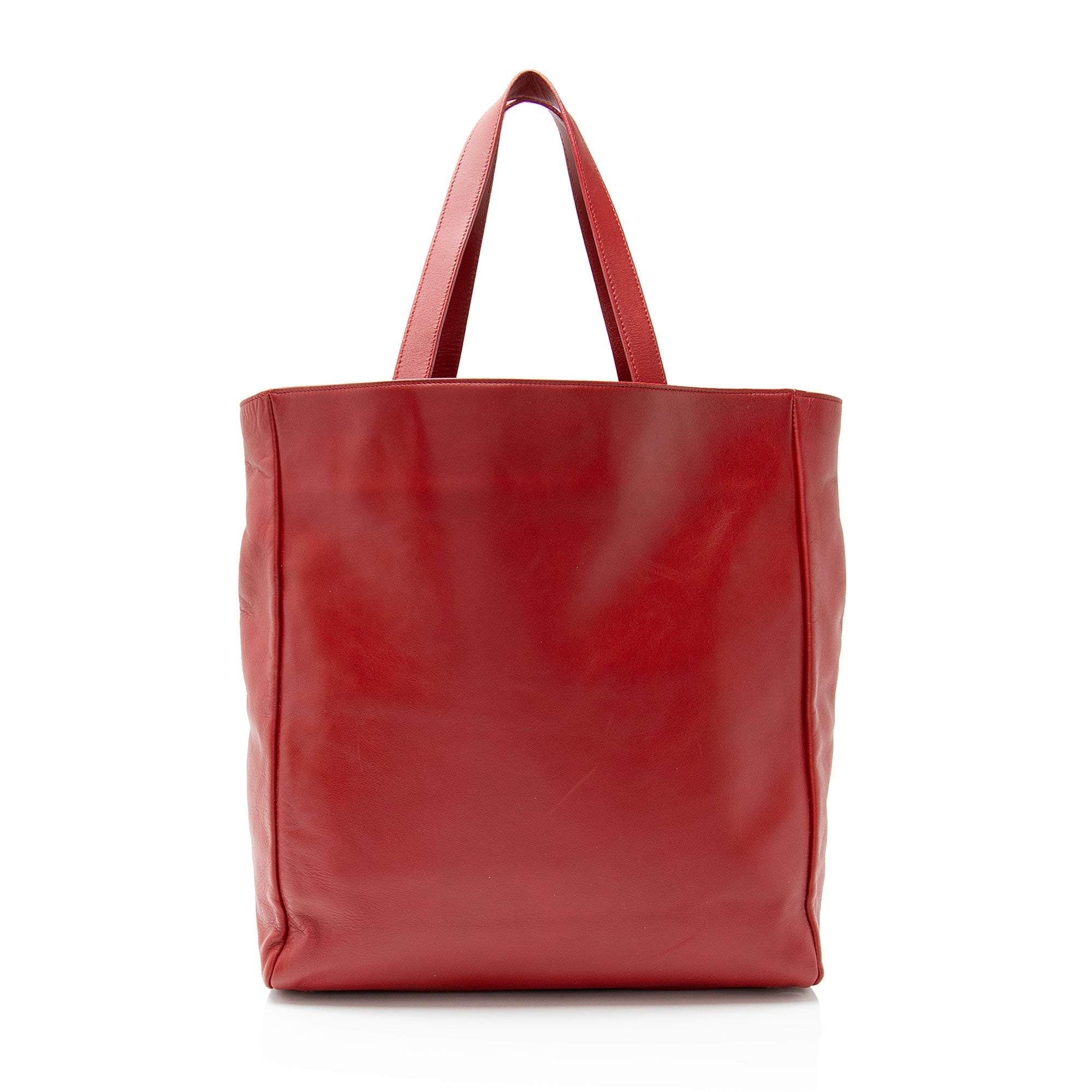 Saint Laurent Calfskin Reversible Museum Tote