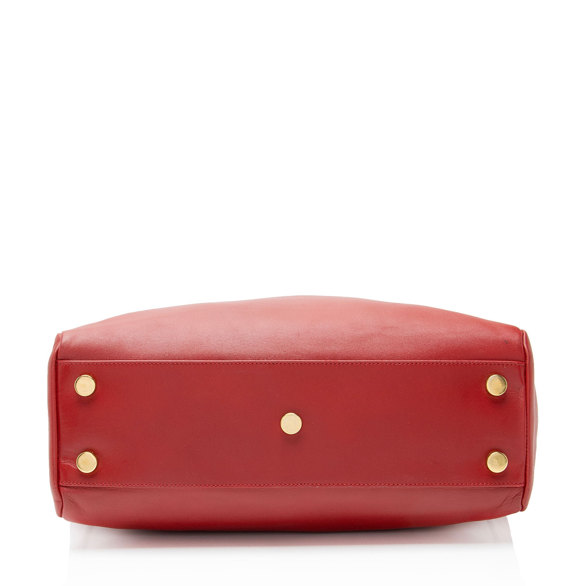 Saint Laurent Calfskin Reversible Museum Tote