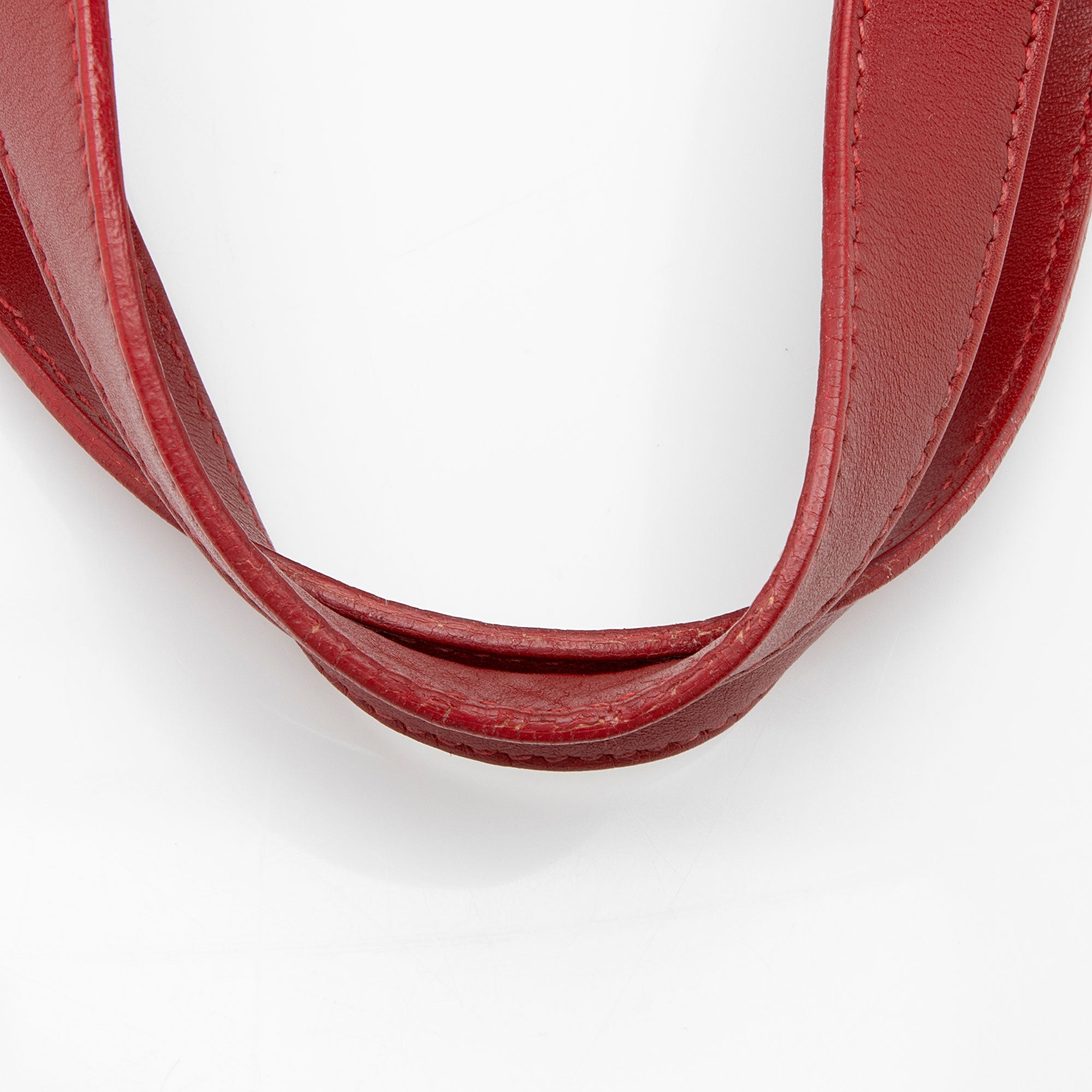 Saint Laurent Calfskin Reversible Museum Tote