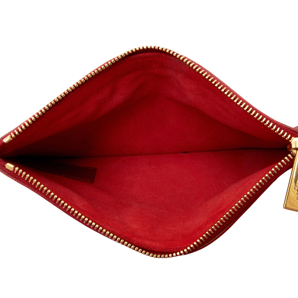 Saint Laurent Calfskin Reversible Museum Tote