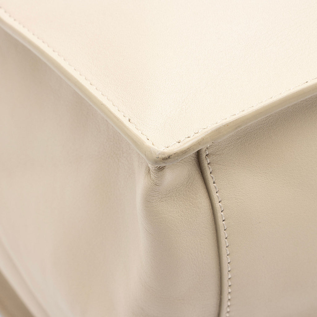 Saint Laurent Calfskin Rive Gauche Large Tote
