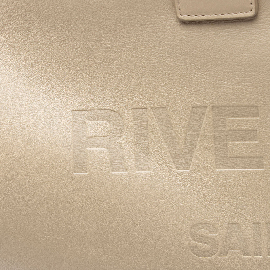 Saint Laurent Calfskin Rive Gauche Large Tote